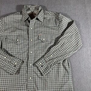 Rafter C Cowboy Collection Pro Flex 45 Performance Mens Medium Long Sleeve‎ Snap